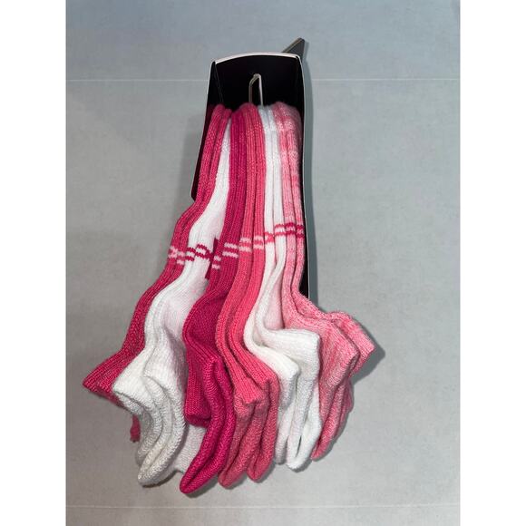 UNDER ARMOUR WOMENS 6 PAIR PINKs LIGHTWEIGHT NO SHOW SOCKS NEW - Picture 3 of 6